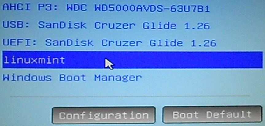 Dual-boot Windows 7, Linux Mint Debian Edition 2 on a PC with UEFI firmware